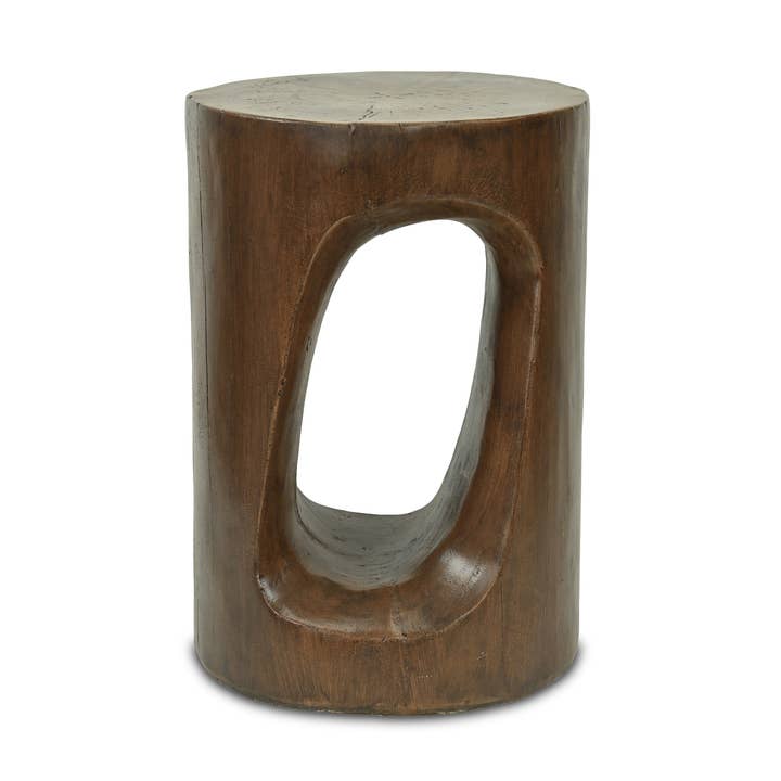 Phaedra Holzstamm-Stil MGO Beistelltisch für den Großhandel von Cheungs Home Decor