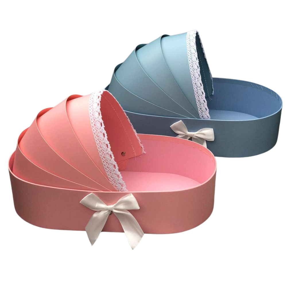 UNIKPACKAGING - Wholesale Gift Box - Baby Cradle Gift Box for Flower Arrangements12