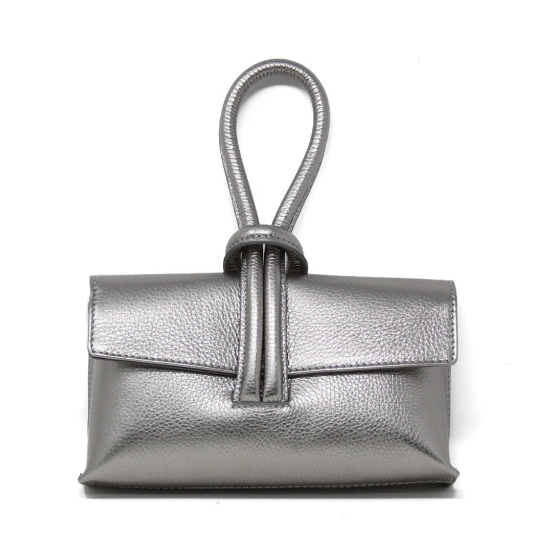 German Fuentes Handbags - Wholesale Pouch - Women's - GF0467 GENUINE ITALIAN LEATHER  WRISTLET BAG10