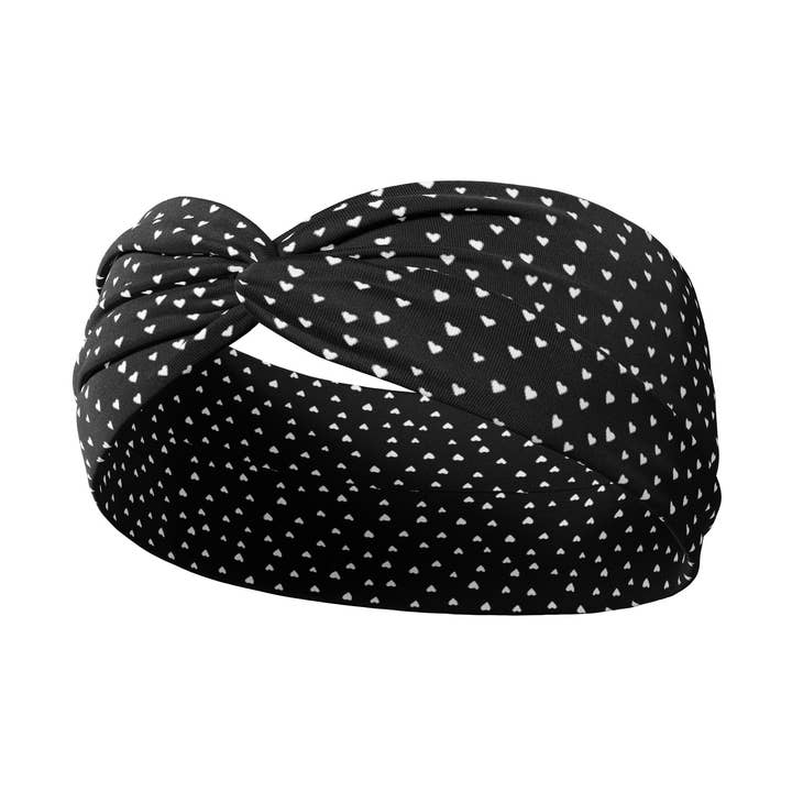 Lilac Market Headbands - Wholesale Fashion Headband - Women's - Fallin' For You on Black5