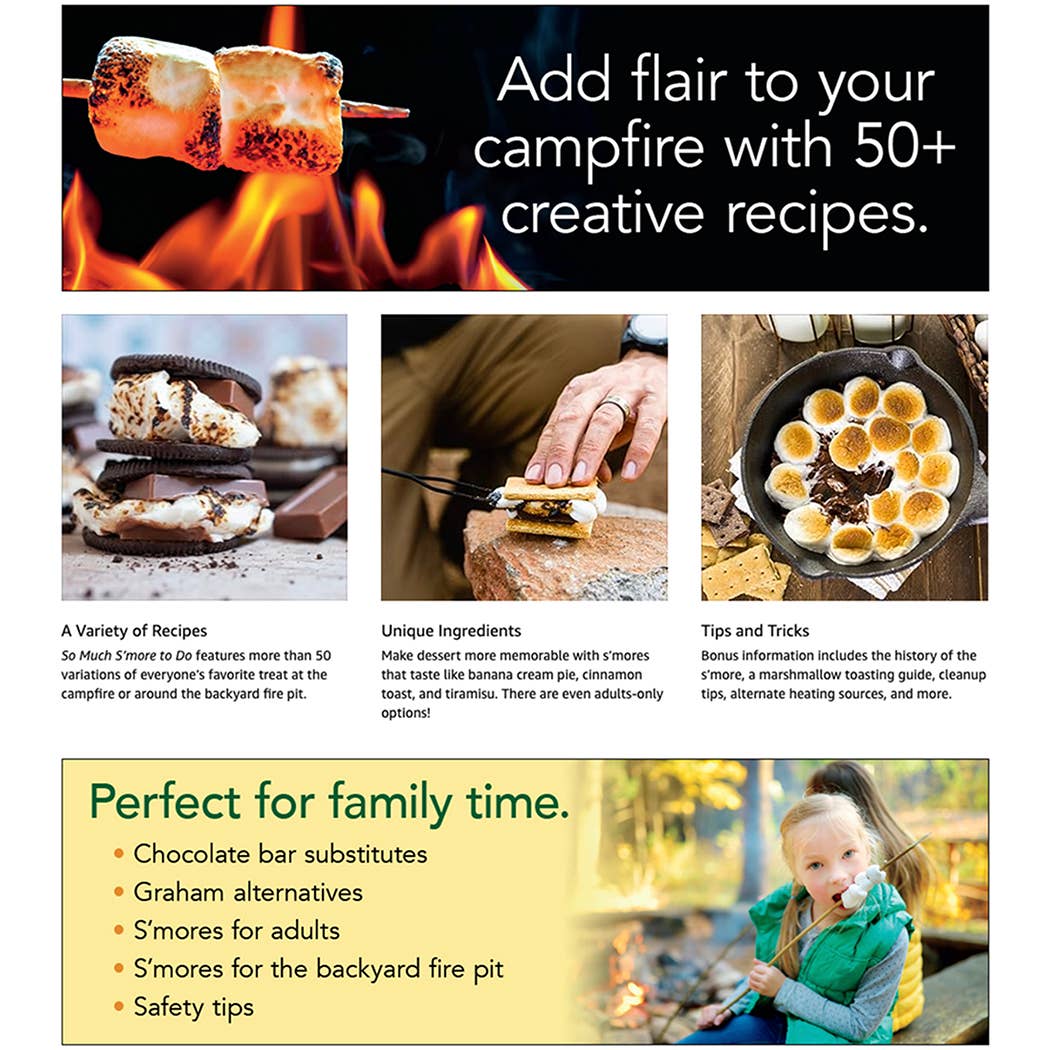 AdventureKEEN - Wholesale Cookbooks & Food - So Much S'more to Do1