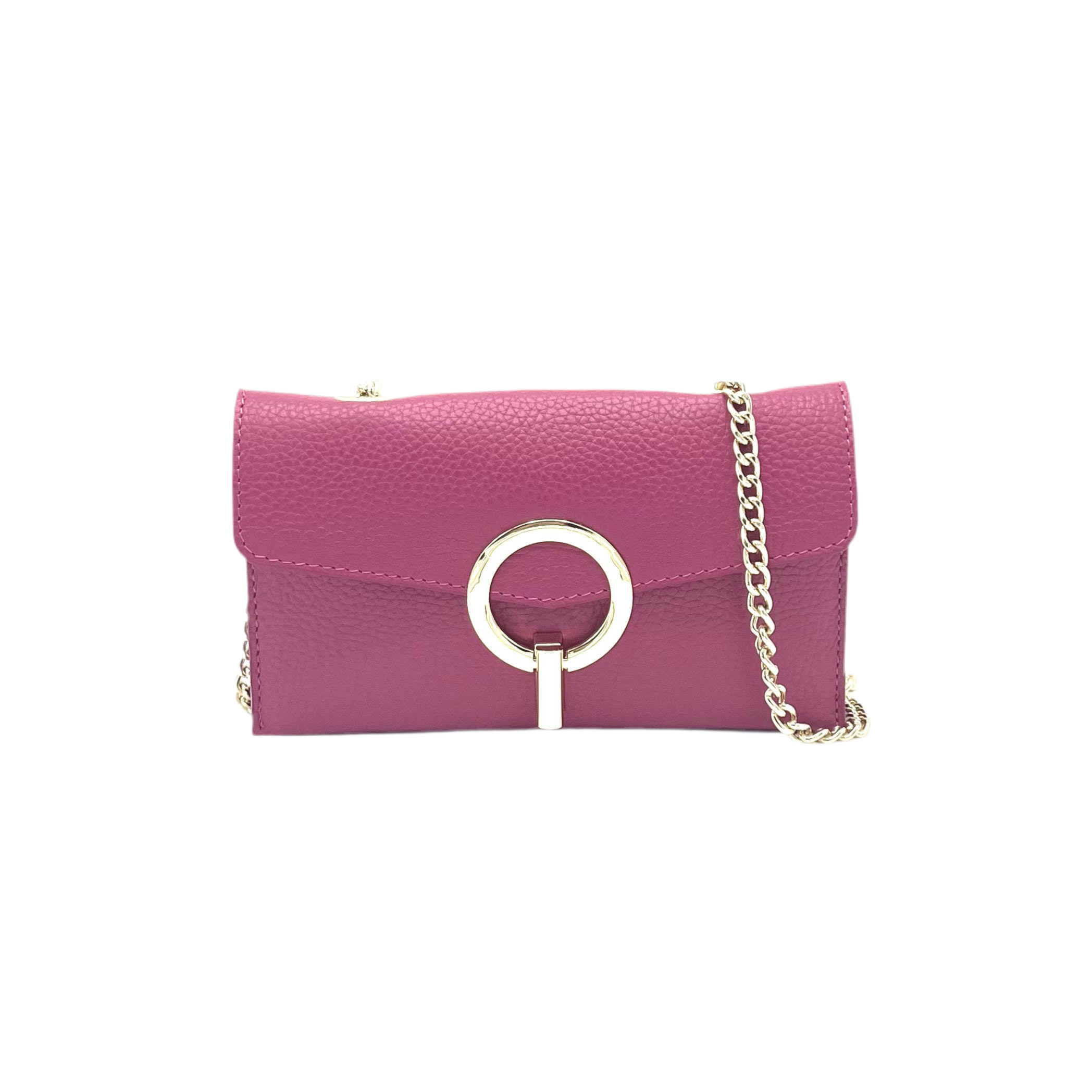 Suie Valentini srl - Vendita all'ingrosso Pochette - Donna - Mini pochette in pelle genuina Made in Italy, art. 1125890