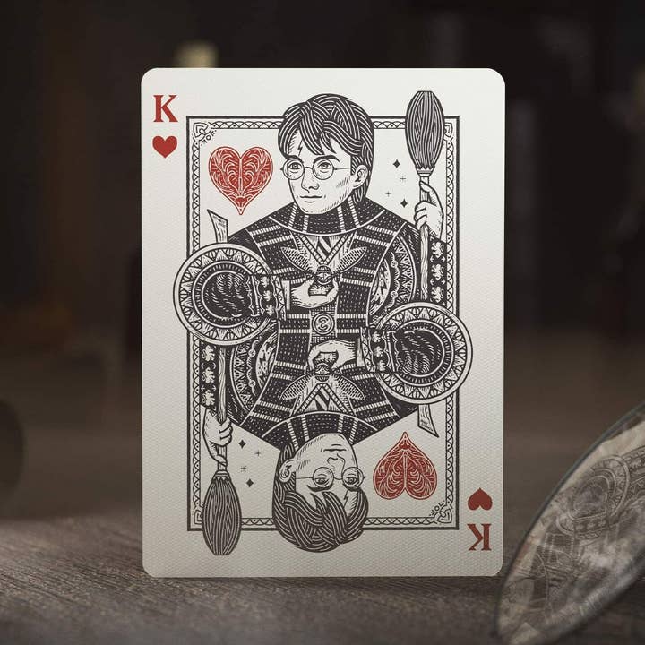 Cardshouse - Wholesale Playing Cards - Harry Potter Hufflepuff Yellow Theory11 Playing Cards