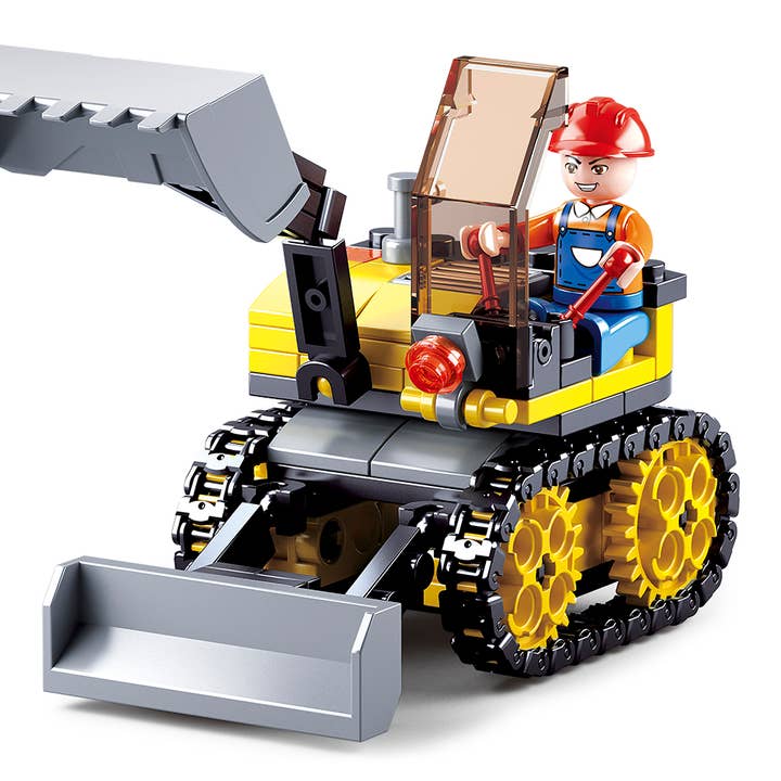 Sluban Europe BV - Wholesale Toy Car/Truck - Kids - M38-B0377C/Construction small excavator0