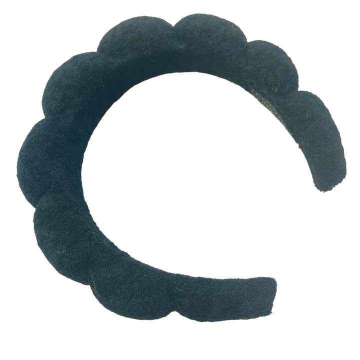 Queens Designs - Wholesale Spa Headband - Terry Cloth Bubble Headbands
