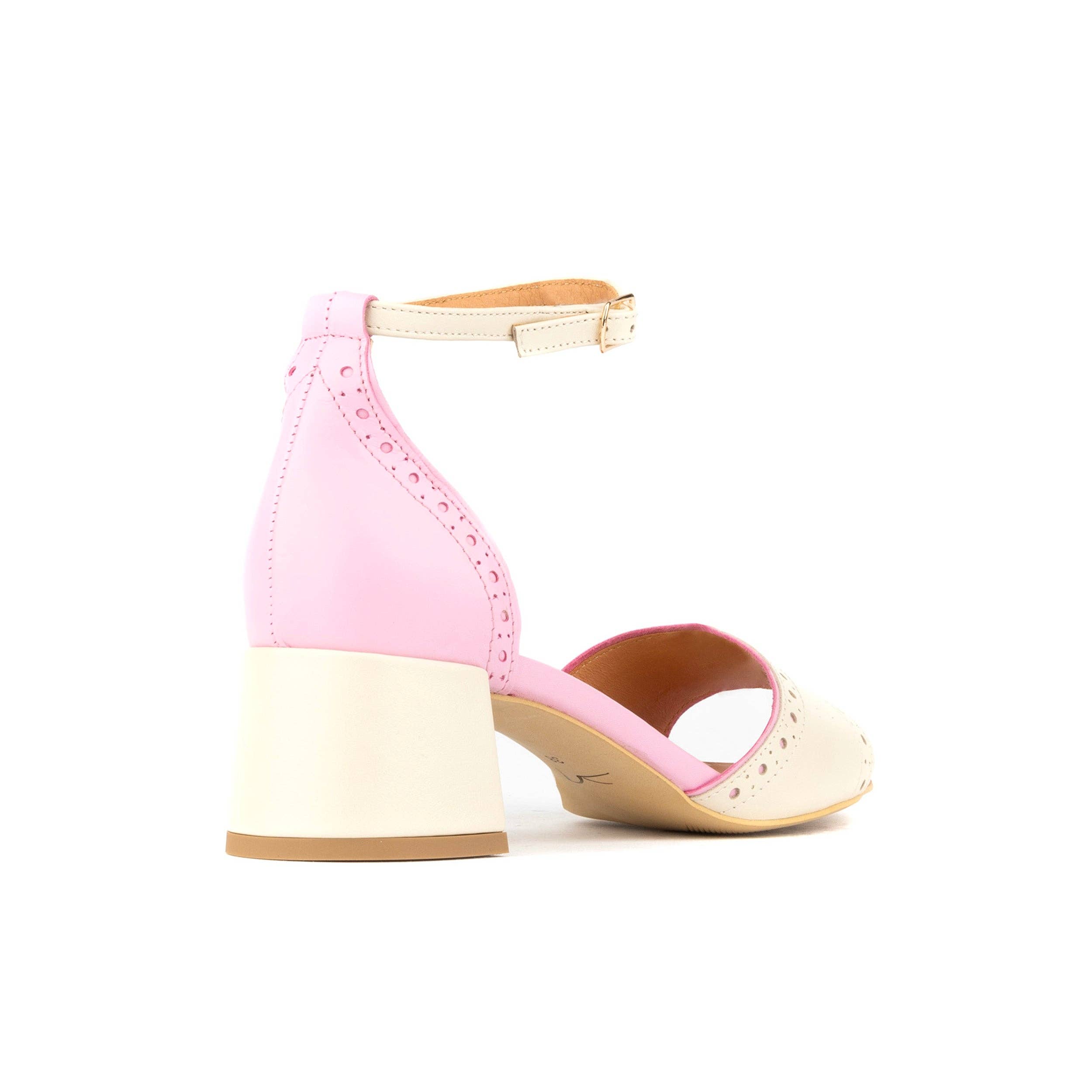 Embassy London – wholesale High heels – Women’s – Croupier - Pink & White Pastel3