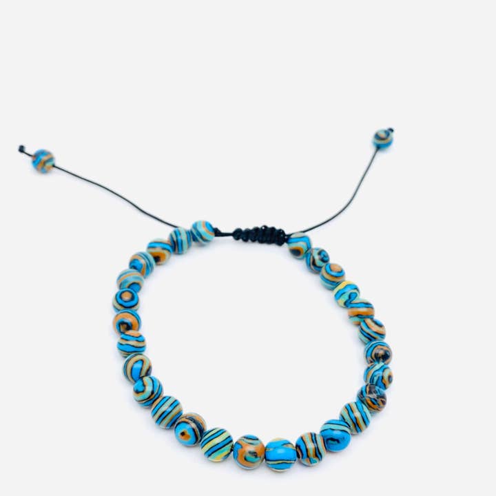 Mio Queena – wholesale Beaded bracelet – 6mm Natural Stone Hand Woven Stretch Bracelets46