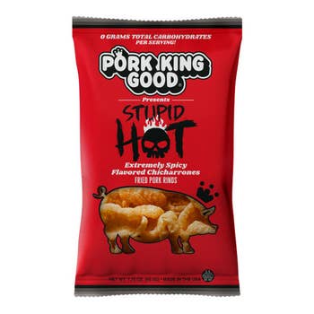 Pork King Good White Cheddar Pork Rinds 1.75oz bag – Stateside Crafts