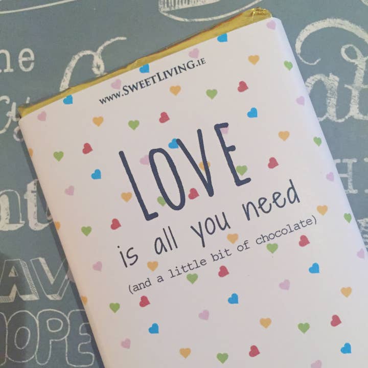 Sweet Living Kilkenny - Wholesale Chocolate Bar - Love is all you need (and a little bit of chocolate)1