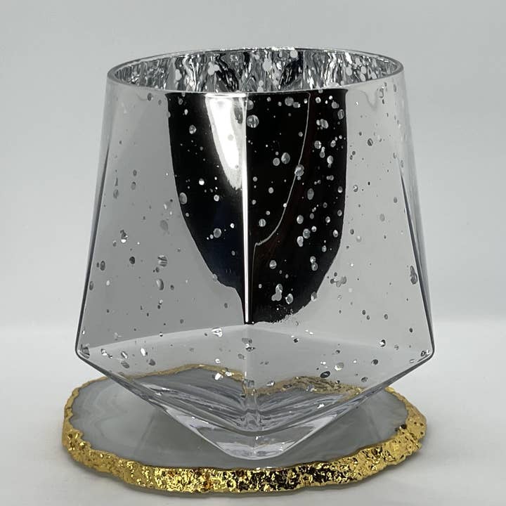 Luxury Vessel (Silver) for wholesale by Ivy Angel Candle Co