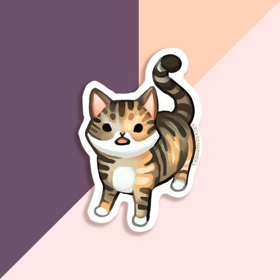 Thousand Skies - Wholesale Sticker - Vinyl Sticker Sparkles Begs For Food