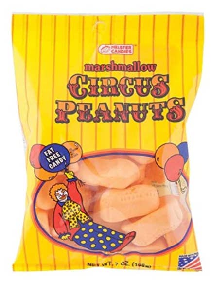 (S7-05) Bonbons Circus Peanuts 6oz (170g x12 unités) pour la vente par iSweet.ca