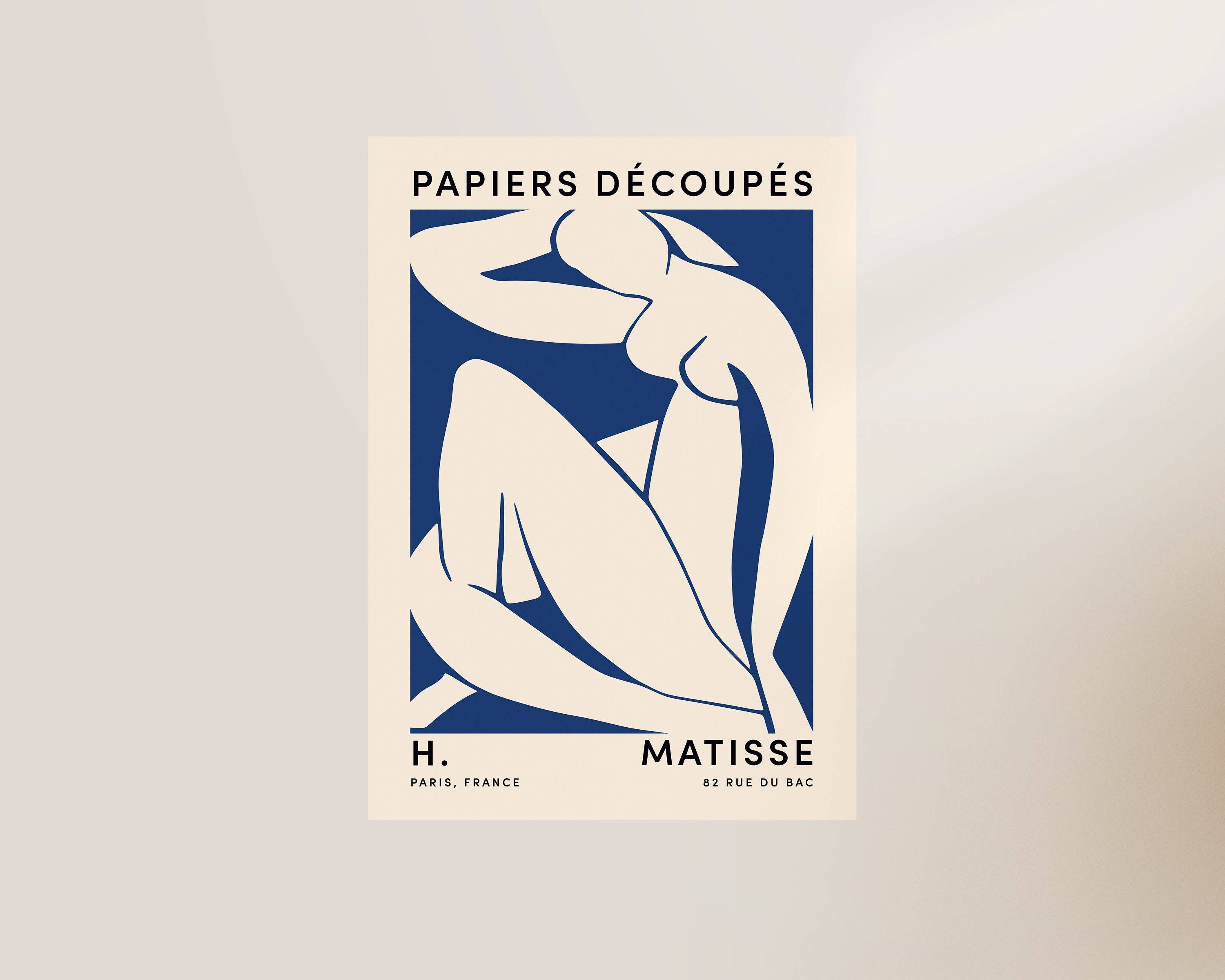 Alluvion – wholesale Art print – Papiers Decoupes Blue0