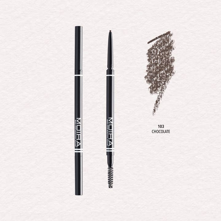 Fine Brow Pencil - 103 Chocolate for wholesale by Moira Cosmetics