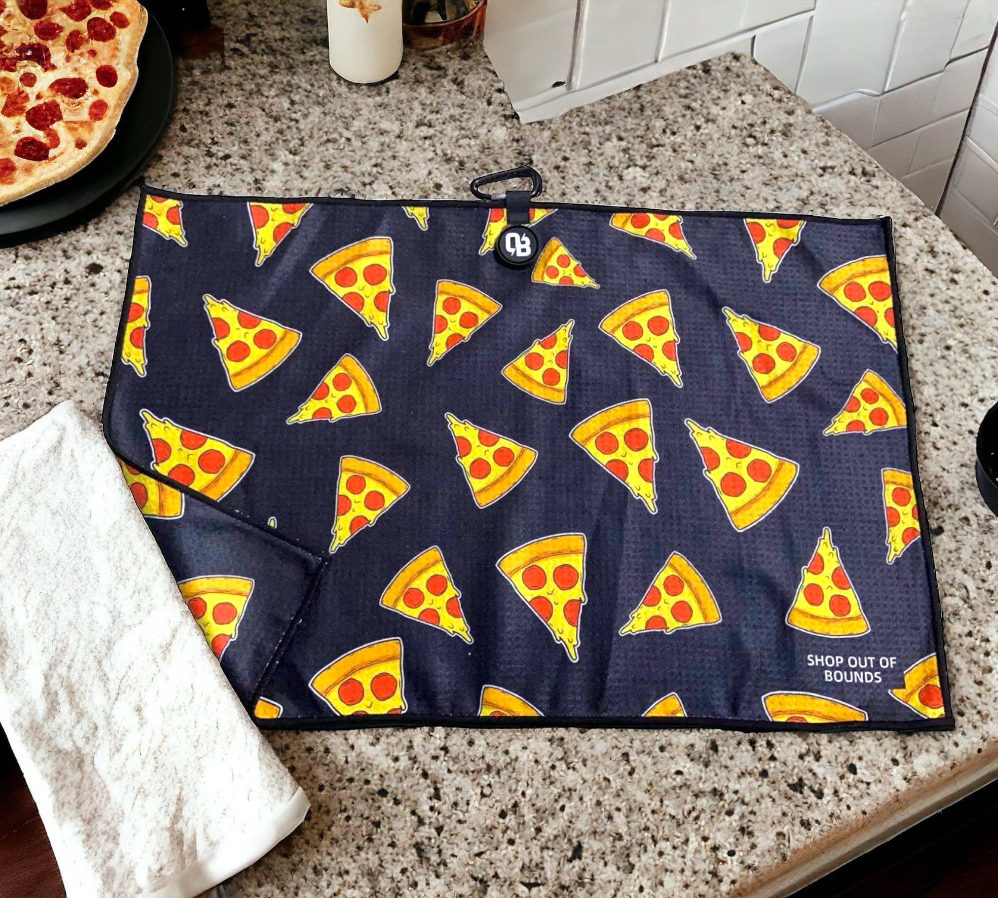 Shop Out of Bounds - Wholesale Sports Towel - Pizza Party1