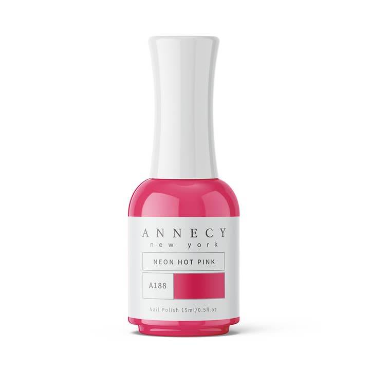 Vernis à ongles Annecy 0,5 fl. oz. - Neon Hot Pink pour la vente par Annecy New York