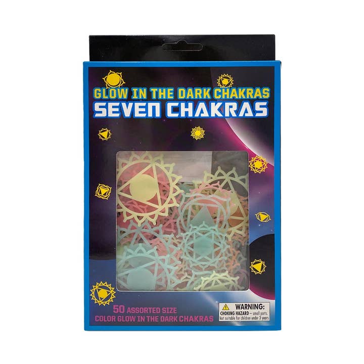 Island Dogs - Wholesale Light-Up Toy - Kids & Baby - Glow Seven Chakras 50 PC