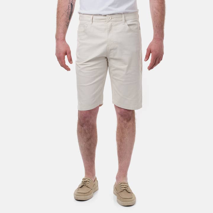 Bermuda 5 Zakken Beckman-Ecru voor wholesale door HOPENLIFE