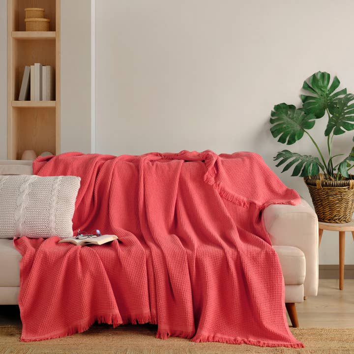 KAFTHAN – Engroshandel Sengetæppe – Vaffelplaid / Sengetæppe | Ferie- og julebutiksgave19