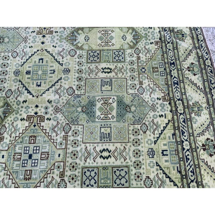 Oushak Rugs - Wholesale Area Rug - Vintage Turkish Anatolian Handmade Oushak Tribal Kazhak Rug14