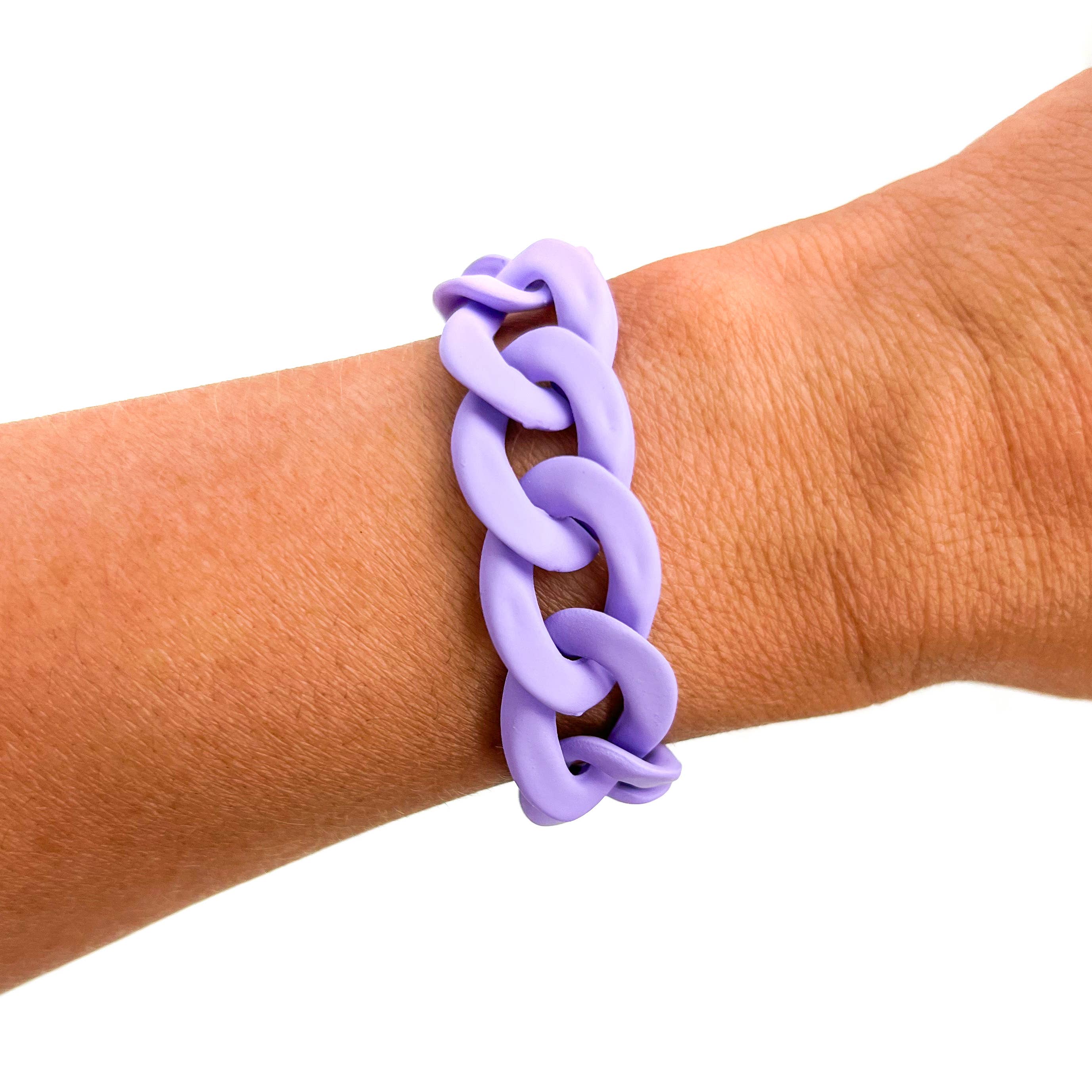 Savvy Bling - Wholesale Link & Chain Bracelet - All Chunky Acrylic Chain Link Bracelet61