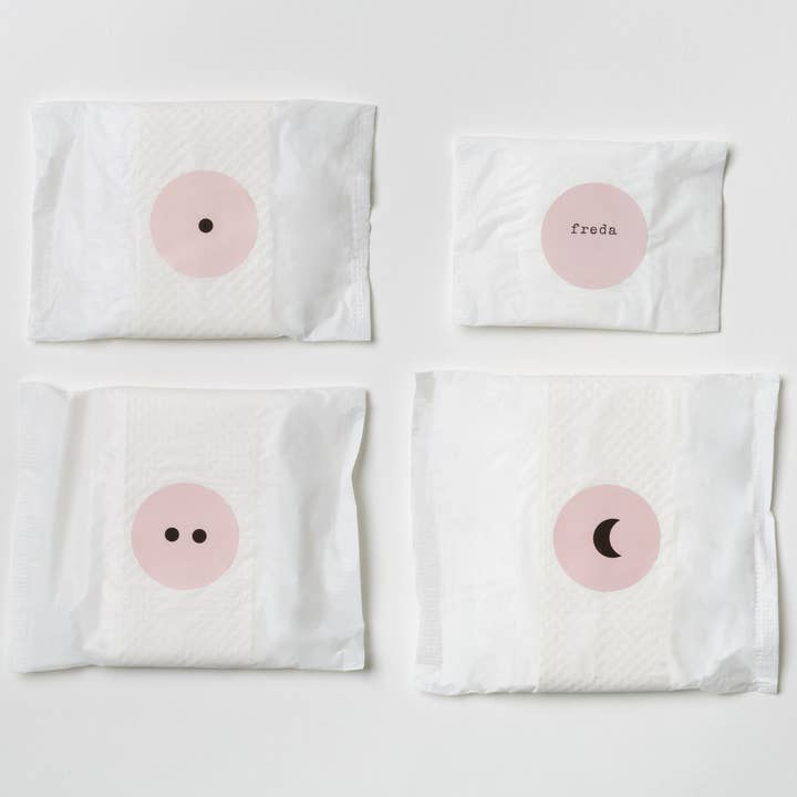 Freda - Wholesale Period Underwear - Women's - Eco Period Pads (Pack of 20)