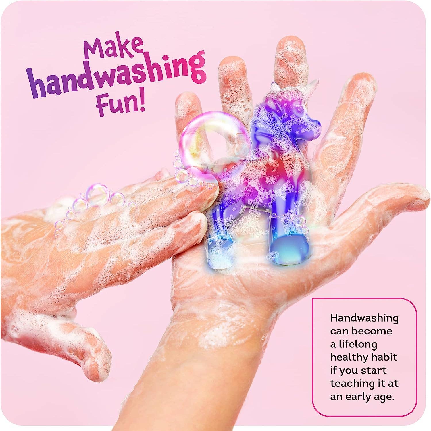 Dan&Darci – Engroshandel DIY-hobbysæt – Børn – Dan&Darci Unicorn Sæbe Kit - Lav Din Egen Farverige Sæbe2