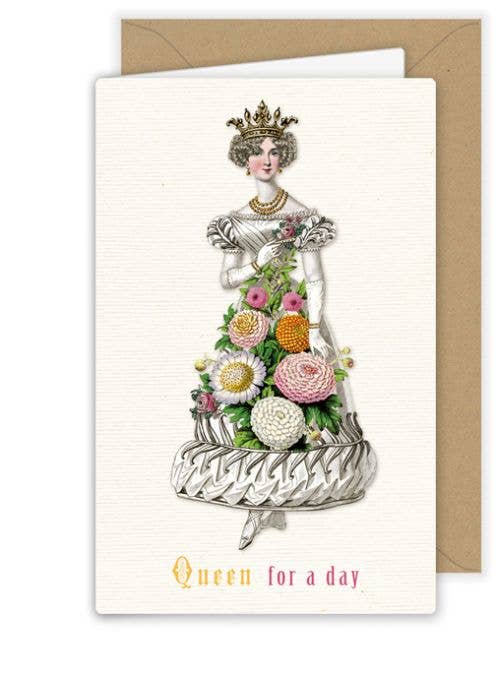 Actetre Deutschland Gmbh - Wholesale Everyday Greeting Card - Queen for a day/small GB GB4970