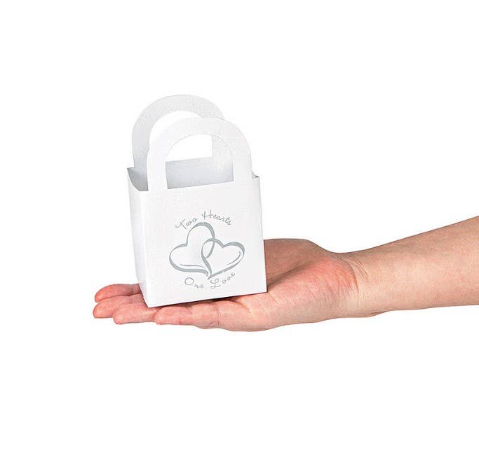 SILVER MOON BAY - Wholesale Party favour bag/box - Two Hearts Wedding Favor Gift Baskets2