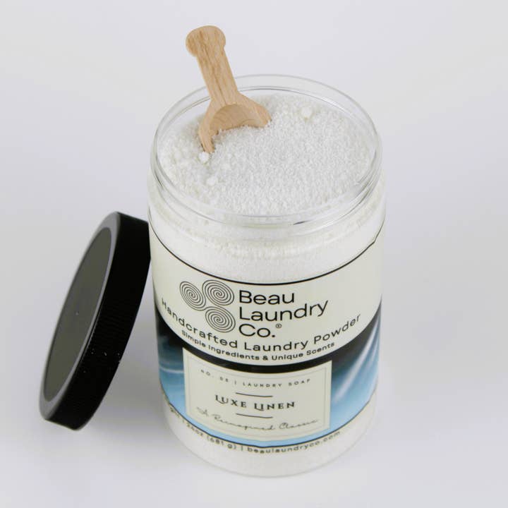 Beau Laundry Co. - Wholesale Laundry Detergent Powder/Pods - Luxe Linen Scented Laundry Soap2