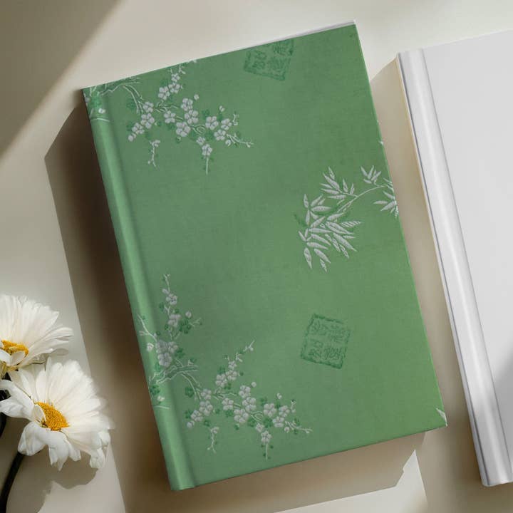 Wrapables.com - Wholesale Craft Supplies - Wrapables Bamboo Satin Brocade Decorative Paper (1 Roll, 2 Sheets), Green