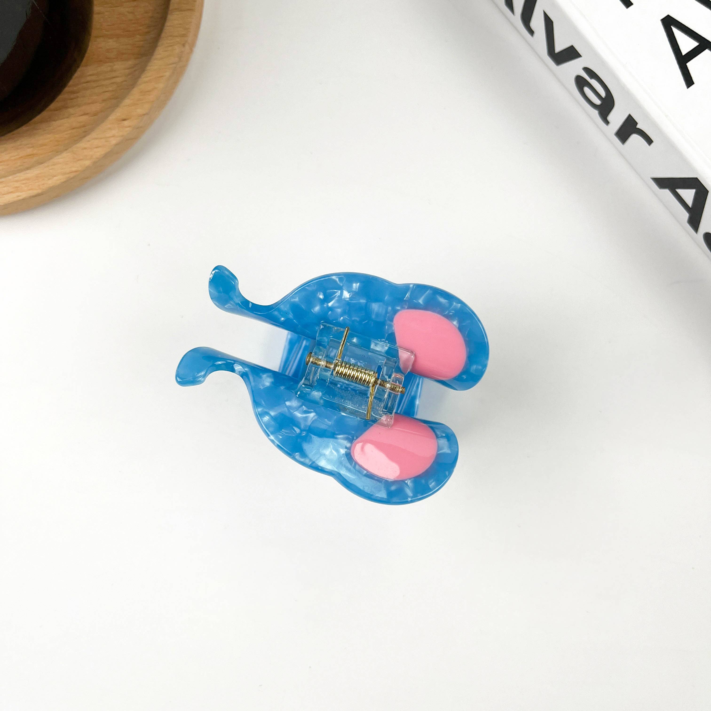 TheDivaSoap - Wholesale Hair Clip - Women's - Blue Elephant Hair Clip,Animal Claw Clip4