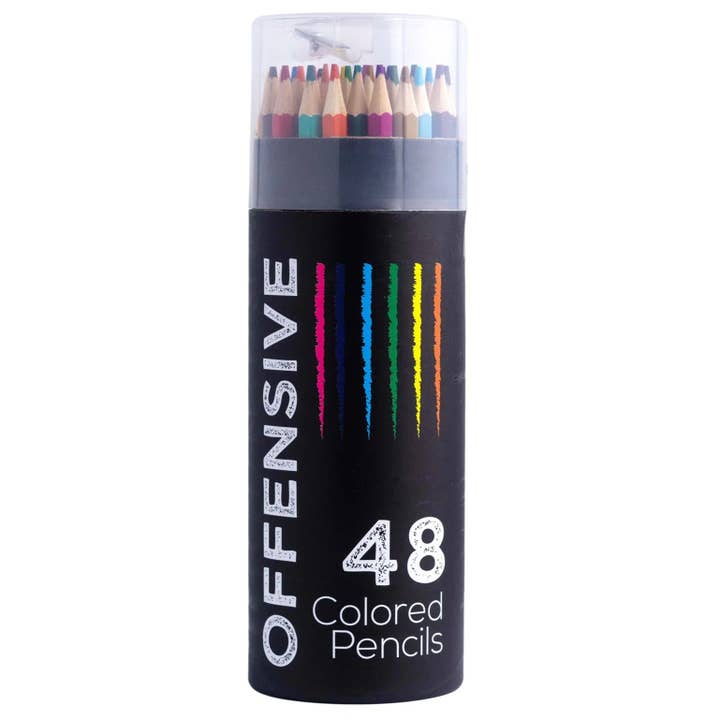 MilkToast Brands - Wholesale Colored Pencil - Offensive Colored Pencils