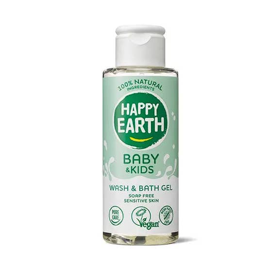 Mini Zeepvrije Was & Badgel Baby & Kids 100 ml for wholesale by Happy Earth