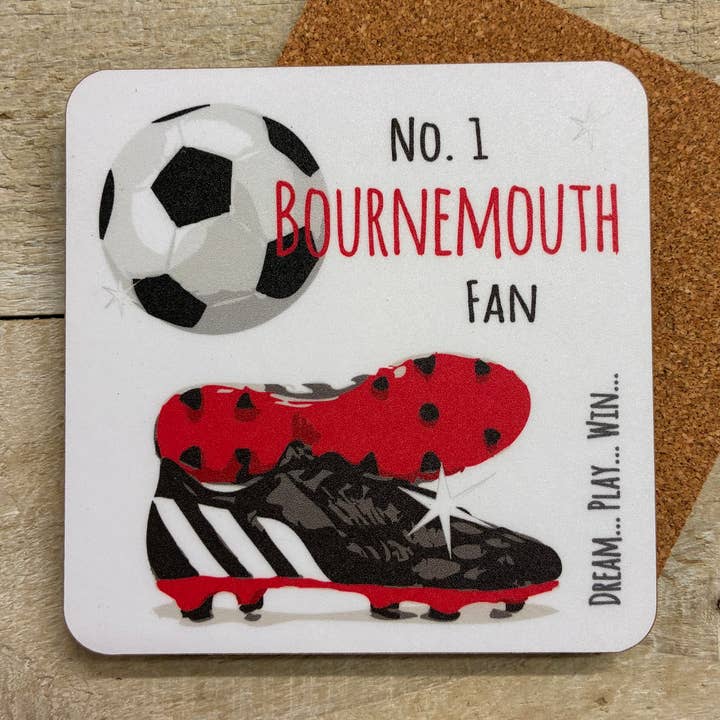 MONTAGNE RUSSE DE FOOTBALL DE BOURNEMOUTH (C-FN124) pour la vente par White Cotton Cards