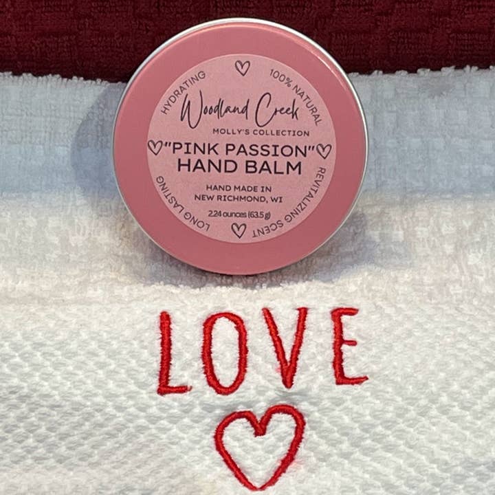 Pink Passion Hand Balm (Molly's Collection) for wholesale by Woodland Creek Candles
