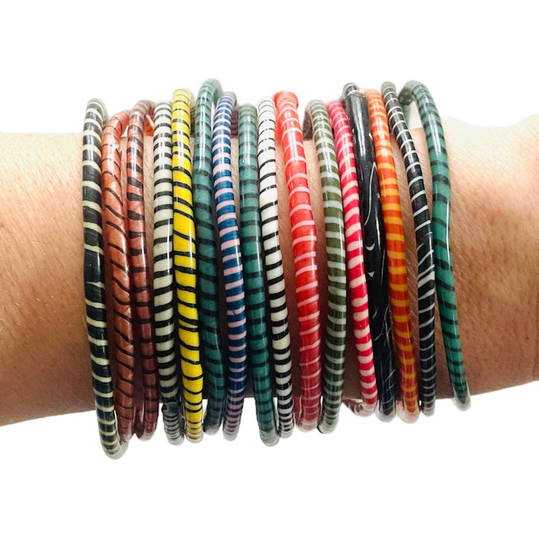 Beautifully Made Fair Trade - Wholesale Woven/Braided Bracelet - Africa | Woven Bracelets | Set of 43