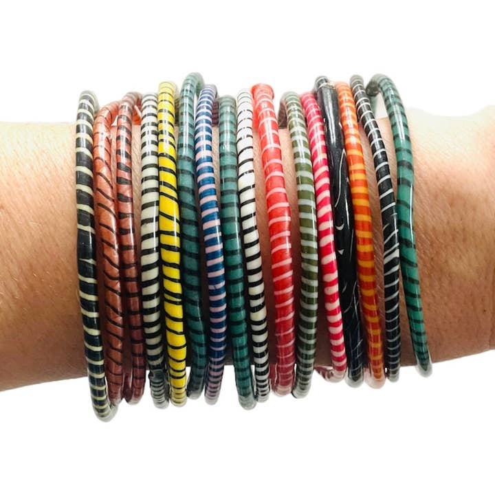Beautifully Made Fair Trade - Wholesale Woven/Braided Bracelet - Africa | Woven Bracelets | Set of 43