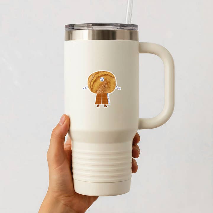 Lindsey Day Studio - Wholesale Sticker - Sally Sourdough Sticker, Funny Sticker, Bread Food Sticker 5