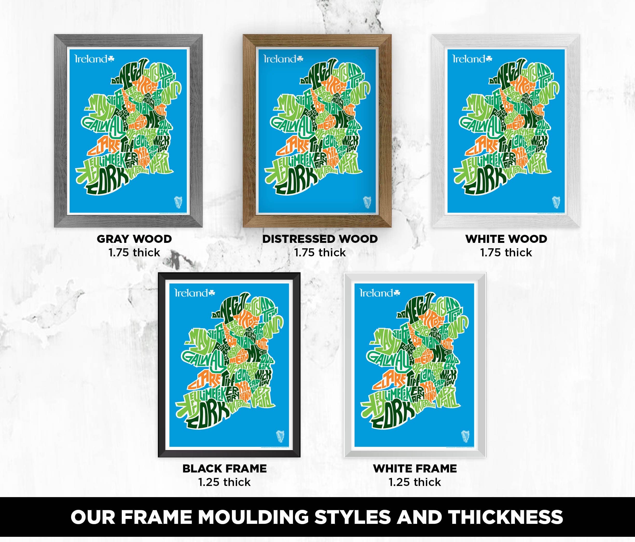 LOST DOG art & frame – wholesale Karta – Ukraina oblasts typ Karta4