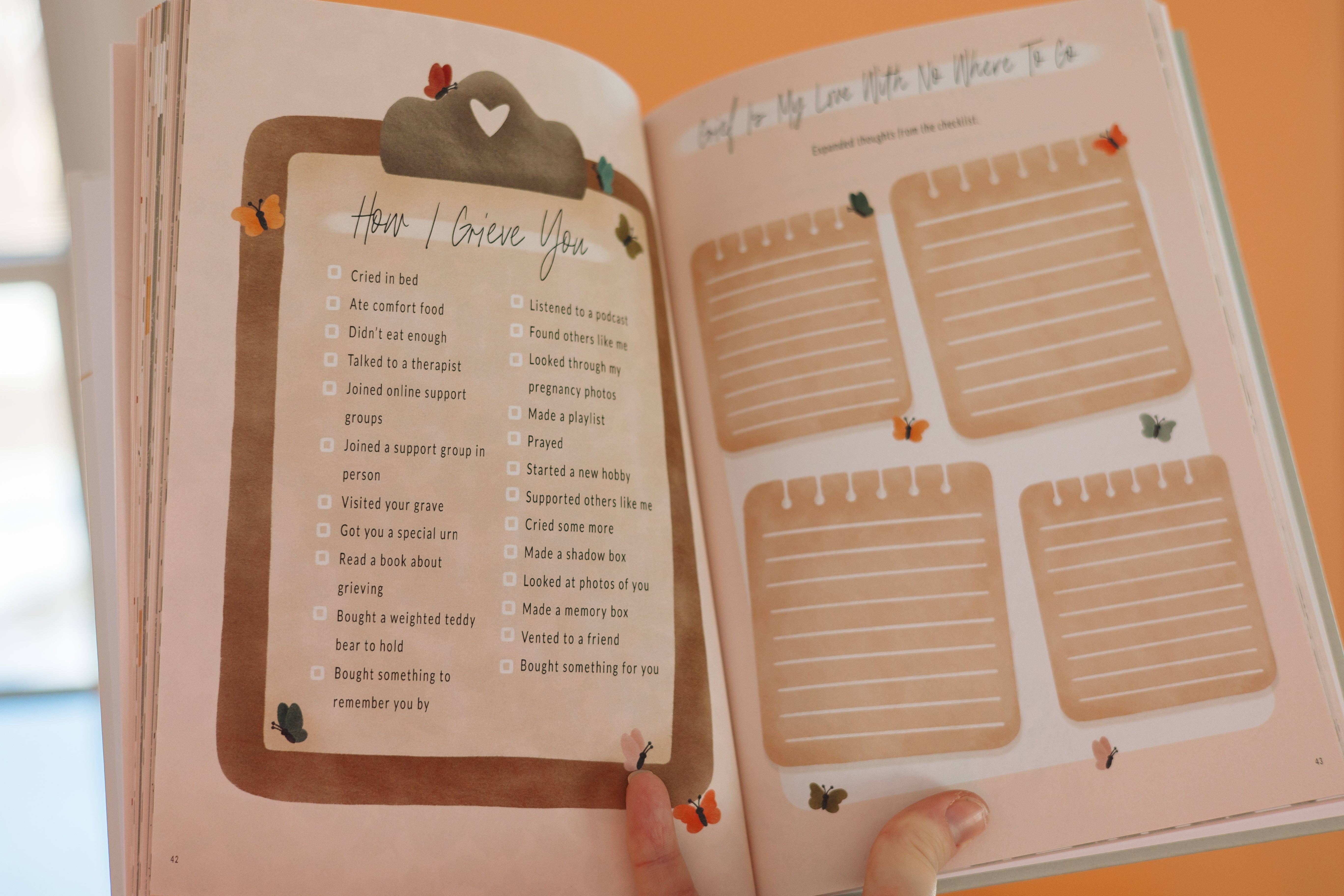 In Memory Of You - Wholesale Journal/Diary - In Memory of You: Guided Baby Memory Journal8