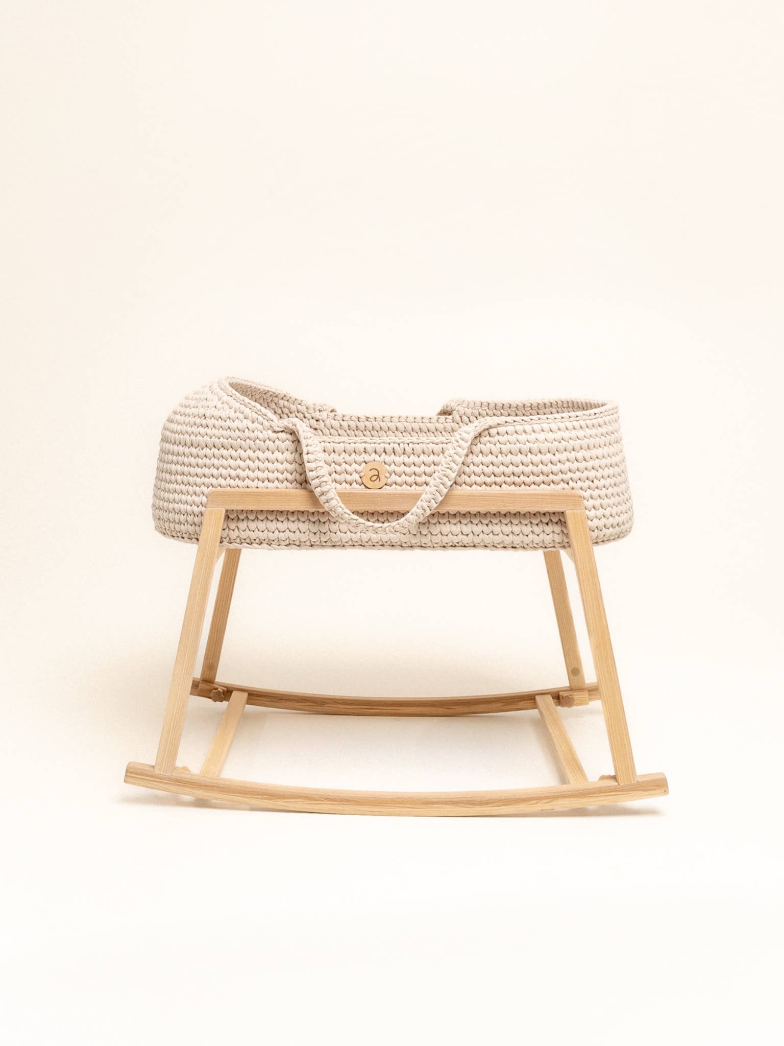 ANZY HOME - Wholesale Bassinet - Baby - Knitted Baby Moses Basket Standard Size New Model0