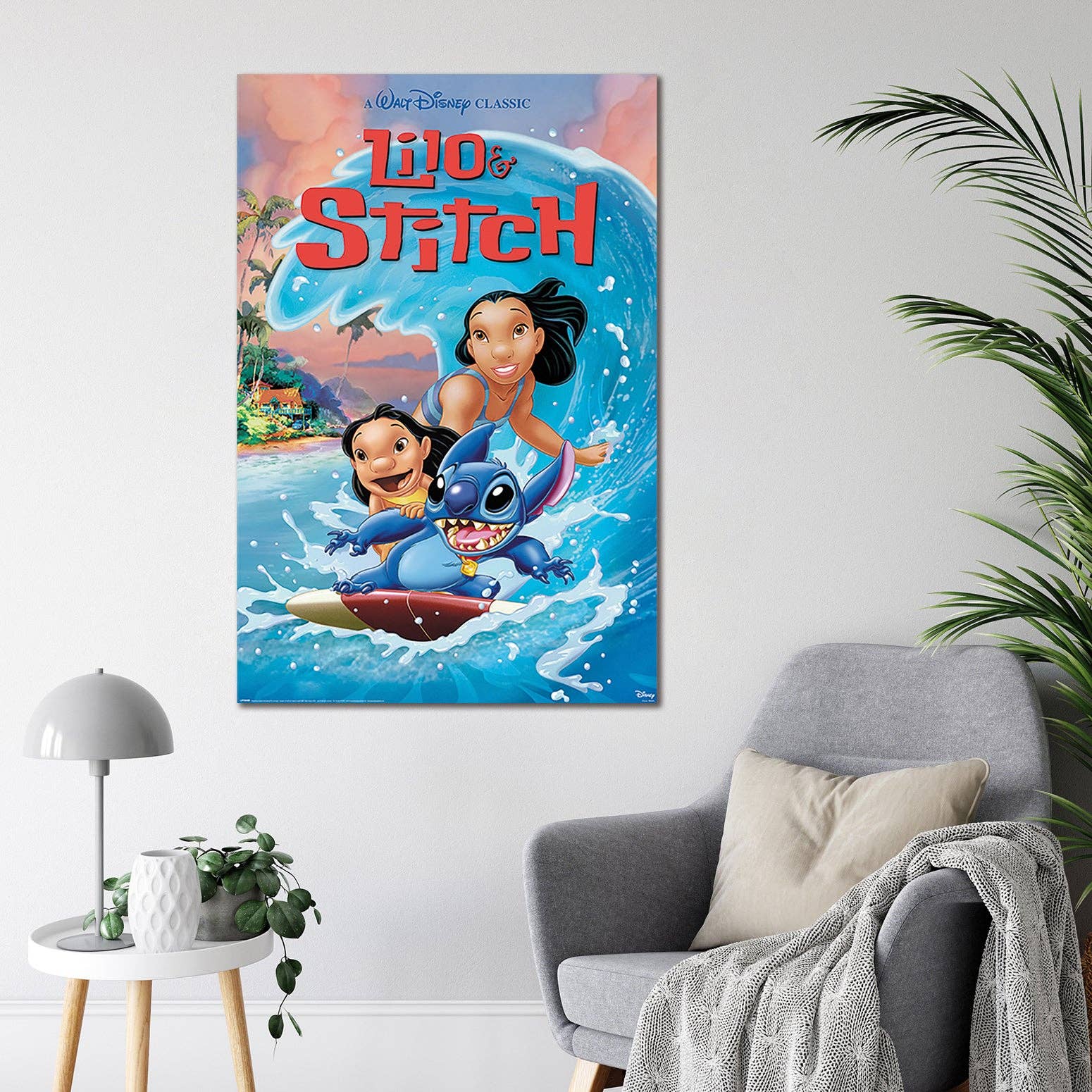 Close Up GmbH - Wholesale Poster - Lilo & Stitch Disney Wave Surf Poster2