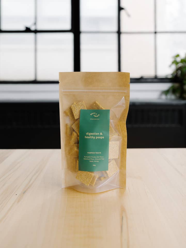 Pumpkin Dog Treats for wholesale by Billy's Treats