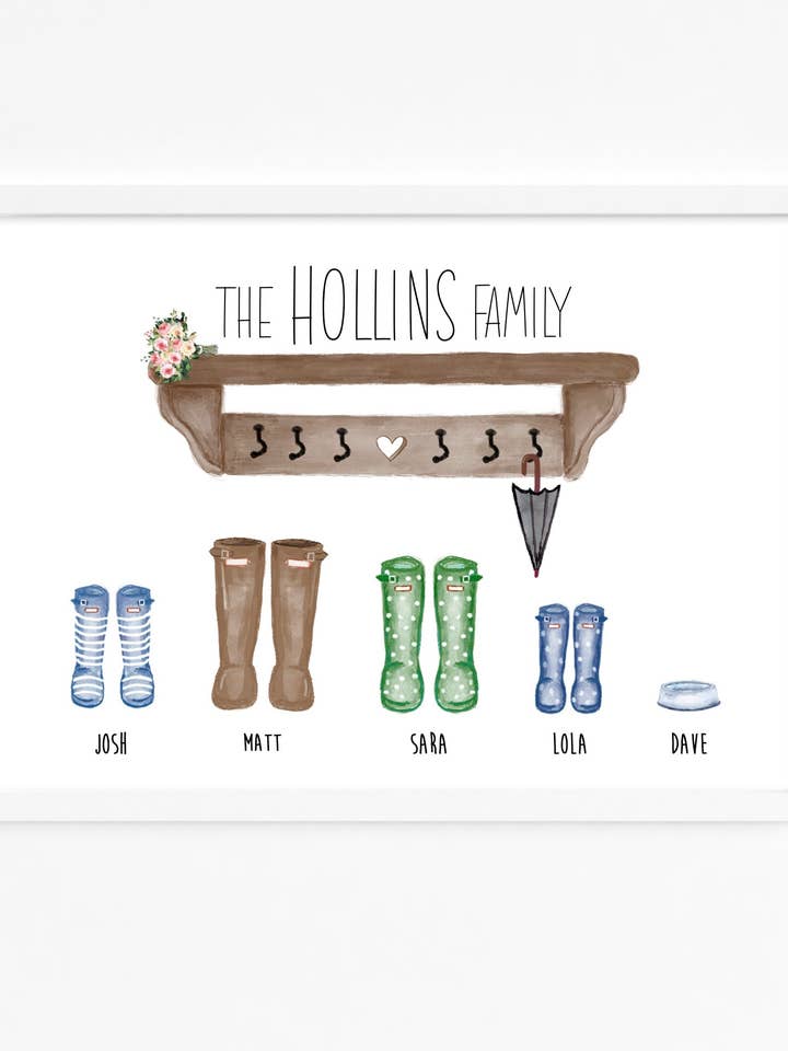 Welly Print for wholesale by Mermaid Marys