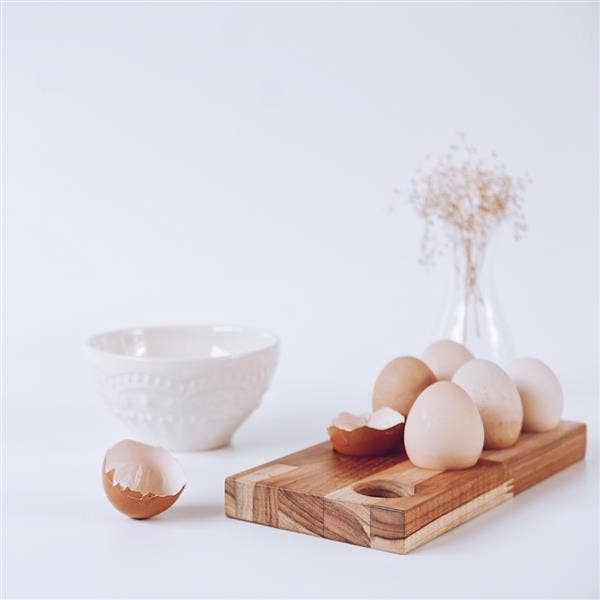 High crafty - Wholesale Egg Cup/Holder - 🥚 Dobbel Wooden Egg Holder – Handcrafted Teak (6 or 12 Eggs0