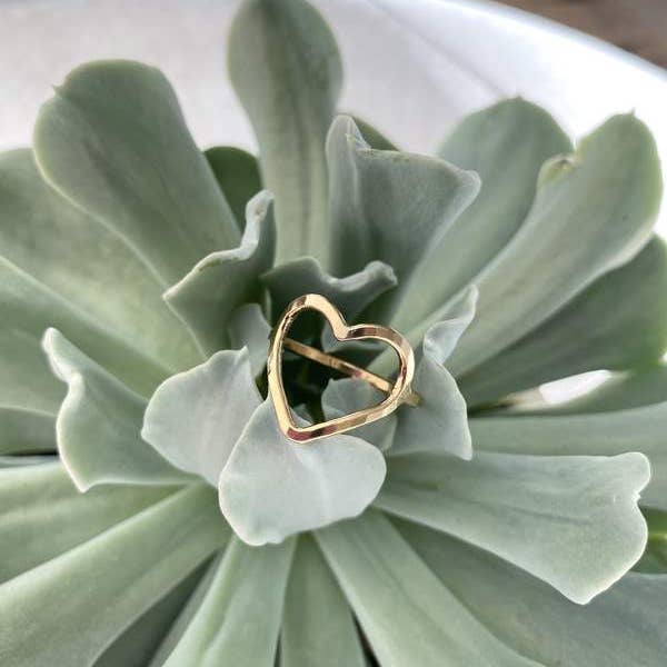 Lotus Jewelry Studio - Wholesale Band/Stacked Ring - Love Band Ring in Sterling Silver or 14K Gold2