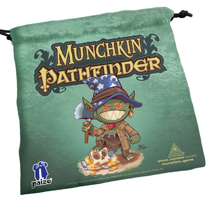 Munchkin Dice Bag: Munchkin Pathfinder for wholesale by Steve Jackson Games