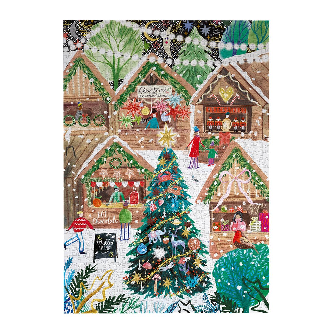 Gibsons Games Ltd – wholesale Puzzle – Adult – Christmas in London 3 x 500 Piece Jigsaw Puzzles3