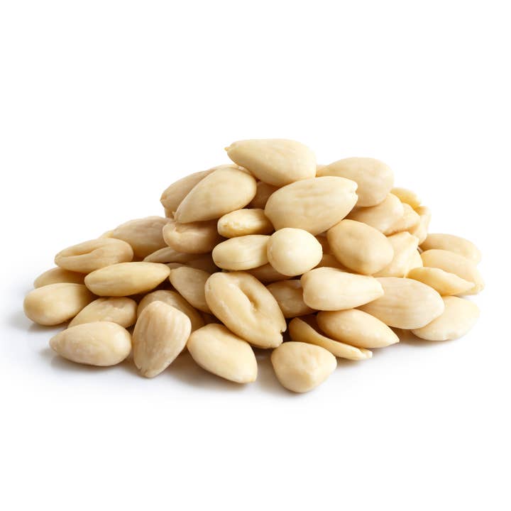 Almonds - Whole Blanched NO Salt for wholesale by Khayyan Specialty Foods